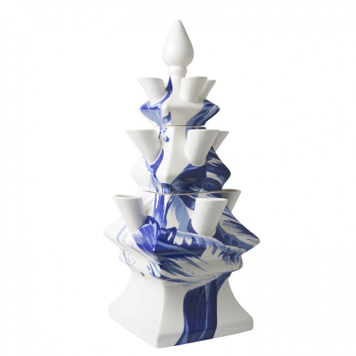 Heinen Delfts Blauw + Tulpenvaas 3-delig, tulp